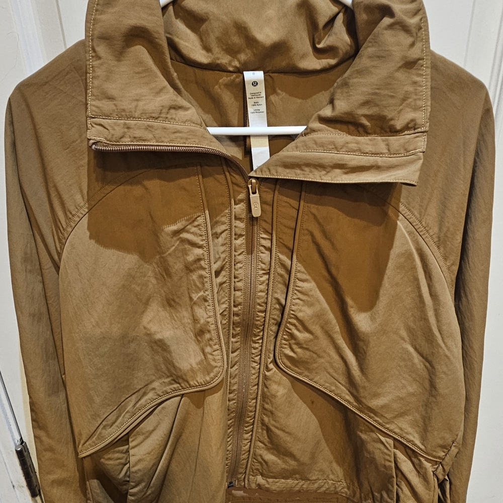 Lululemon Athletica Brown Utility Jacket